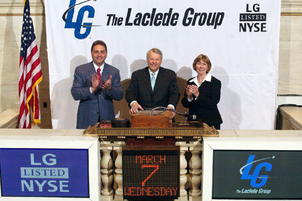 Image of Laclede Group stock signing